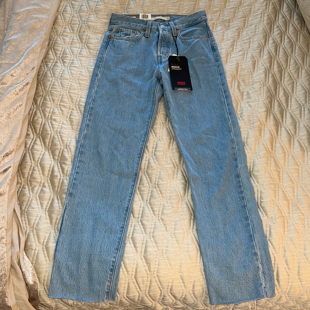 Levi Wedgie Straight jeans